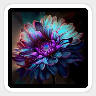 Floral Artwork Designs Sticker